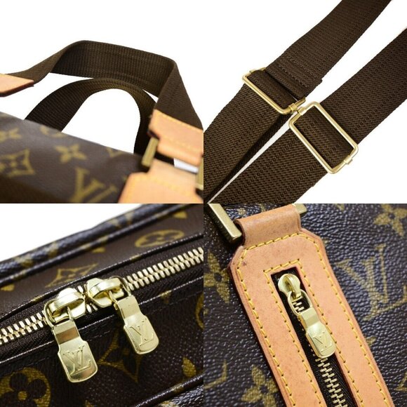 LOUIS VUITTON Sac Bosphore 2way Hand Bag Monogram Leather Brown - Picture 9 of 14